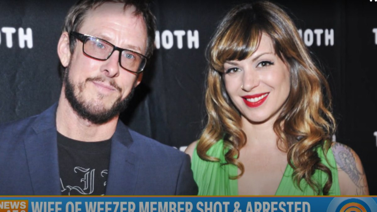 Jillian Lauren Shriner, mulher do baixista do Weezer, Scott Shriner Jillian Lauren Shriner, mulher do baixista do Weezer, Scott Shriner