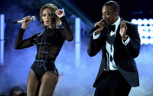 Beyoncé e Jay-Z se apresentaram juntos no Grammy de 2014