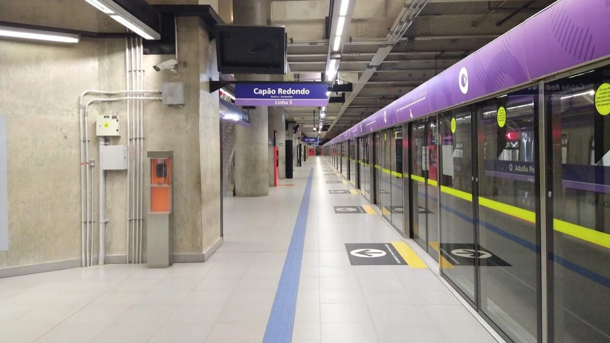 Operação será em via única entre as estações Campo Belo e Moema