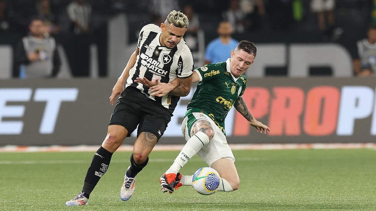 Botafogo e Palmeiras se enfrentam pelas oitavas de final da Libertadores