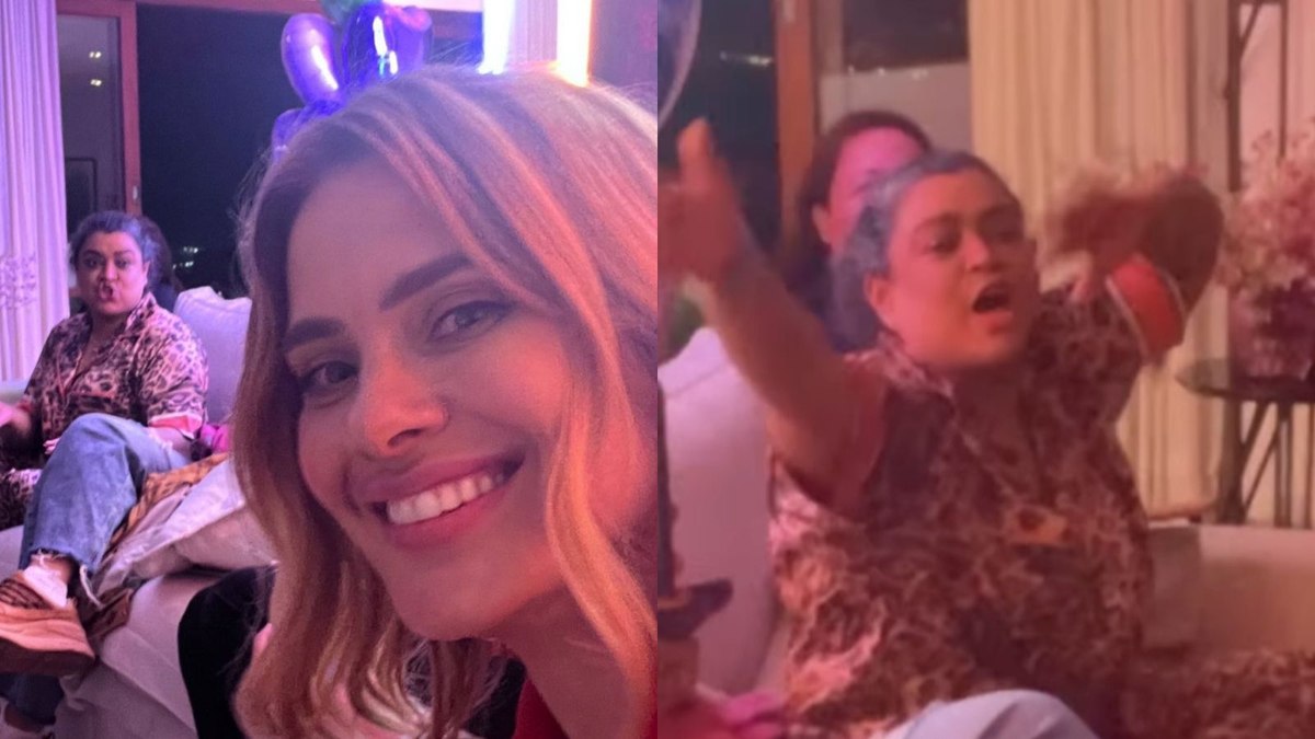 Carolina Dieckmann curtiu Dia dos Namorados com Preta Gil