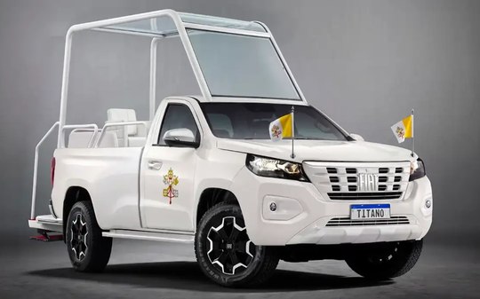 Papa Leão XIV andará de Fiat Titano em sua passagem no Uruguai