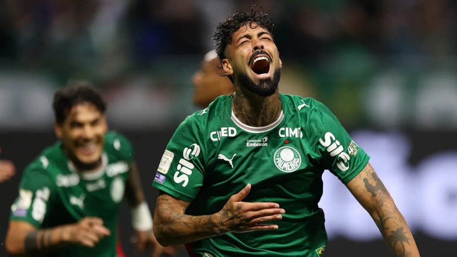 Barboza comemora o primeiro gol alviverde no massacre contra o Corinthians Barboza comemora o primeiro gol alviverde no massacre contra o Corinthians