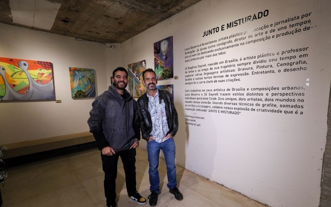 Leco Bezerra e Zé Dayrell se unem na exposição “Juntos e Misturados”