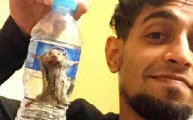 Homem maltrata hamster para tirar selfie e a cena é absurda