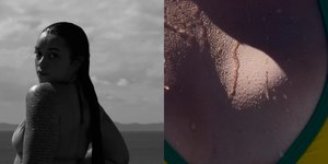 Camilly Victoria posa de biquíni em Salvador e exibe tatuagens