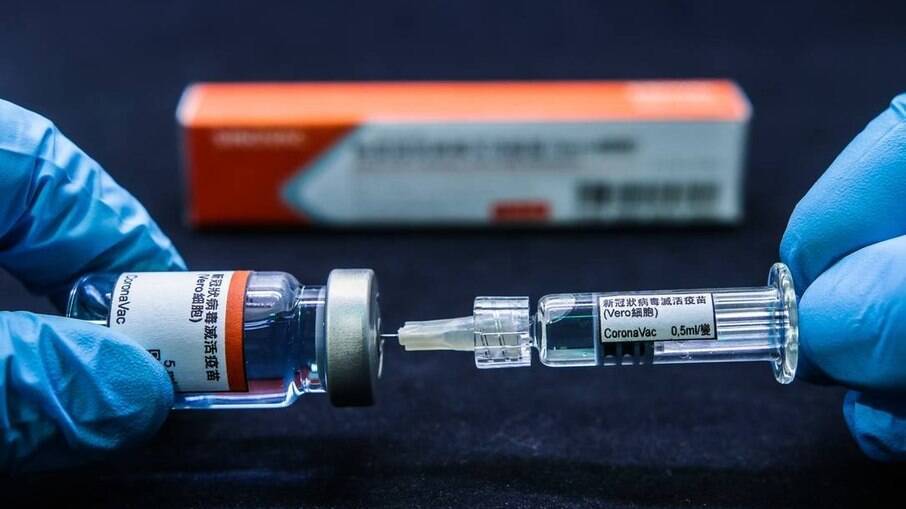 Vacina Coronavac, desenvolvida pela China, contra a Covid-19