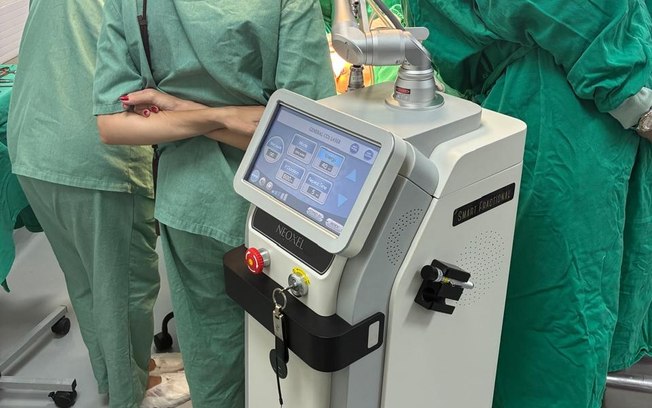 Laser de CO2 na cirurgia de blefaroplastia