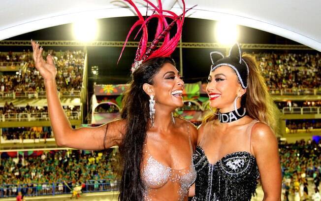 Sabrina Sato e Juliana Paes, duas das musas do carnaval 2018