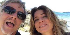 Leticia Spiller faz homenagem a Marcello Novaes: "Cara incrível"