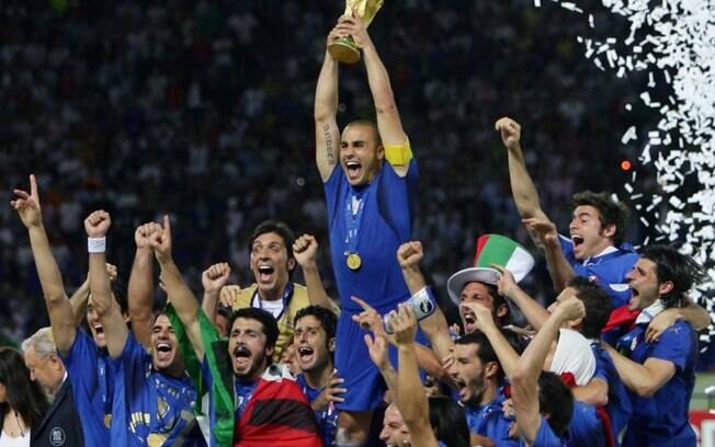 Itália não joga mata-mata de Copa do Mundo desde a final de 2006