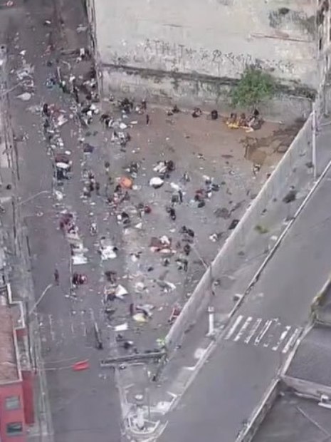 muro da cracolandia
