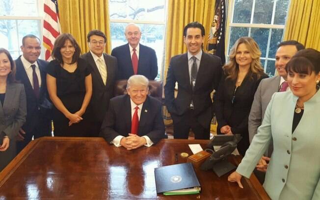 Trump é o primeiro presidente dos EUA nunca ter exercido cargos eleitorais ou militares. Além de ser o mais velho