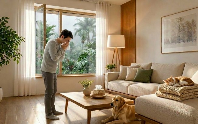 Diagnóstico avançado diferencia alergia de gripe