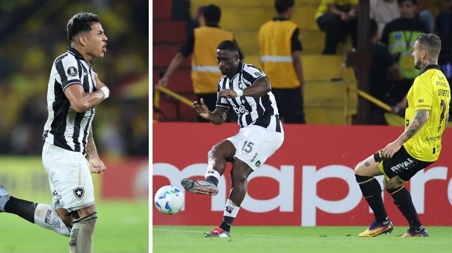O Botafogo voltou para o Brasil com o empate de 1 a 1 no Equador