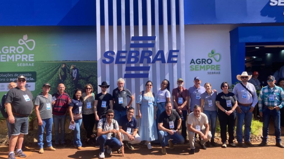 Produtores de Vinhedo durante visita à Agrishow 2025 Produtores de Vinhedo durante visita à Agrishow 2025