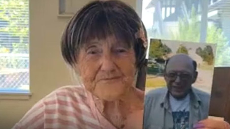 Marian Griffin reencontrou o irmão, Donald Hefke Marian Griffin reencontrou o irmão, Donald Hefke