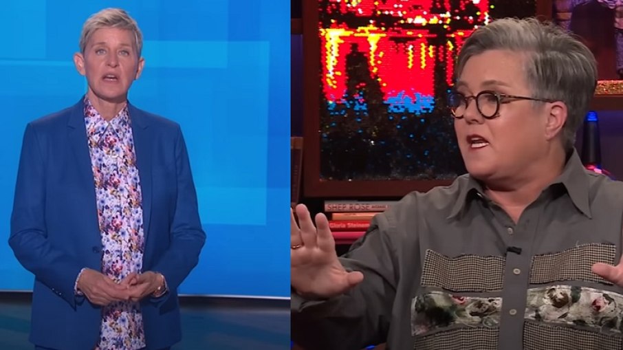 Ellen DeGeneres e Rosie O'Donnell.
