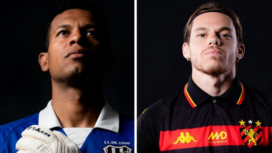 Diogo Silva e Barletta, de Ponte Preta e Sport, respectivamente Diogo Silva e Barletta, de Ponte Preta e Sport, respectivamente