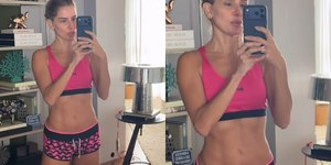 Deborah Secco expõe abdômen trincado após treino pesado
