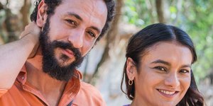 Dira Paes e Irandhir Santos atuaram juntos antes de 'Pantanal'