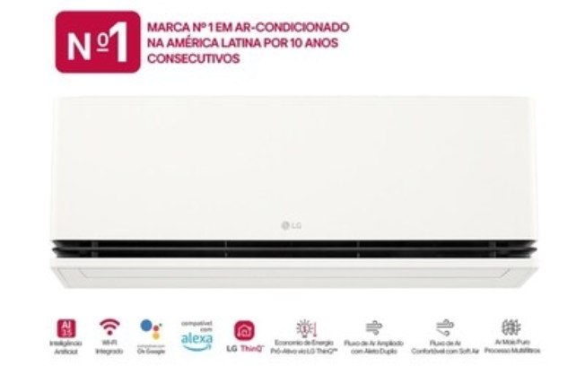 LG lança novo Ar-Condicionado DUAL Inverter AI Air com inteligência que se adapta a você