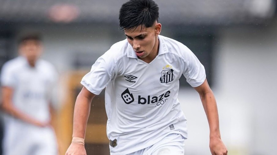 Léo Salin foi um dos destaques do Sub-14 do Santos Léo Salin foi um dos destaques do Sub-14 do Santos