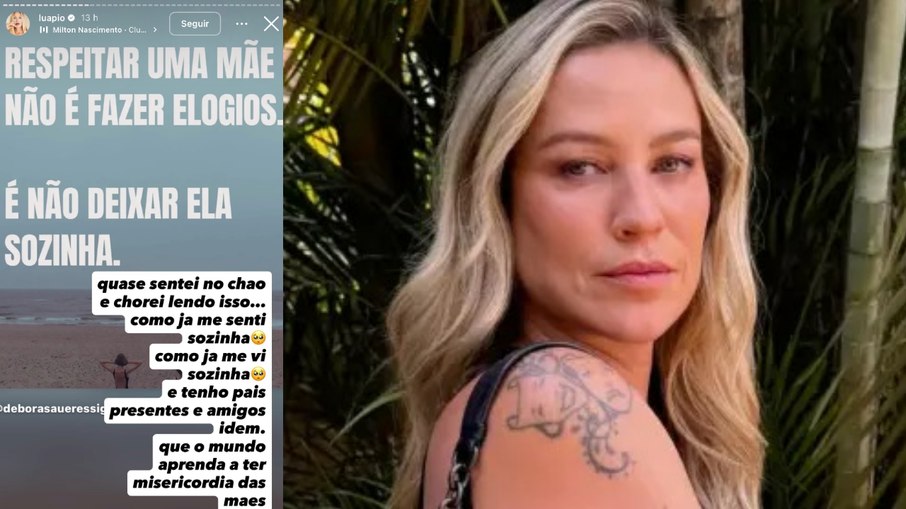 Luana Piovani faz desabafo sobre maternidade