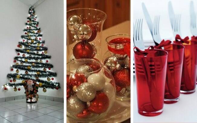 Separamos cinco ideias de decoração de Natal que são fáceis e baratas para você deixar a sua casa ainda mais especial