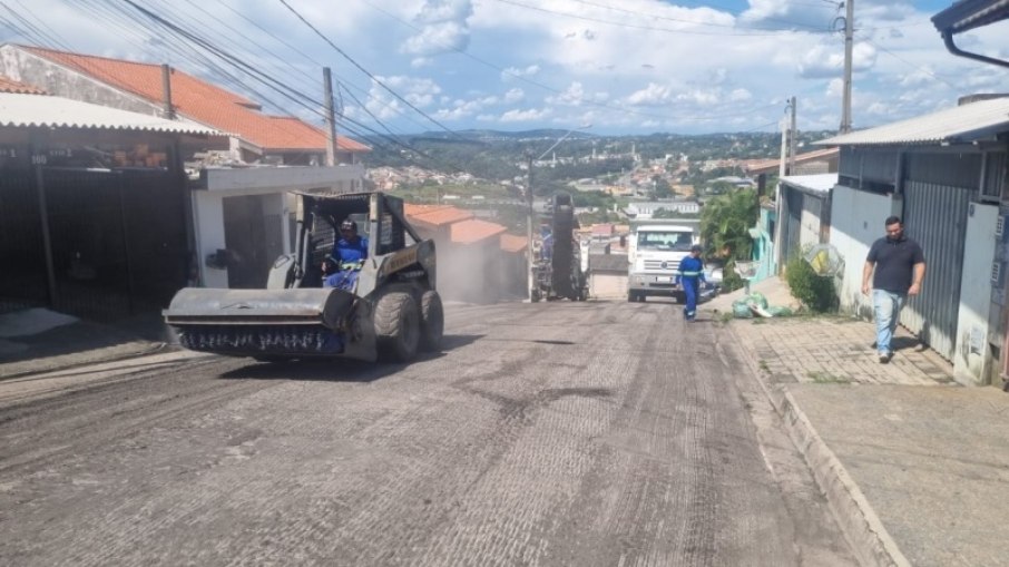 Obra prevê a recuperação de 25.929,11m² de asfalto