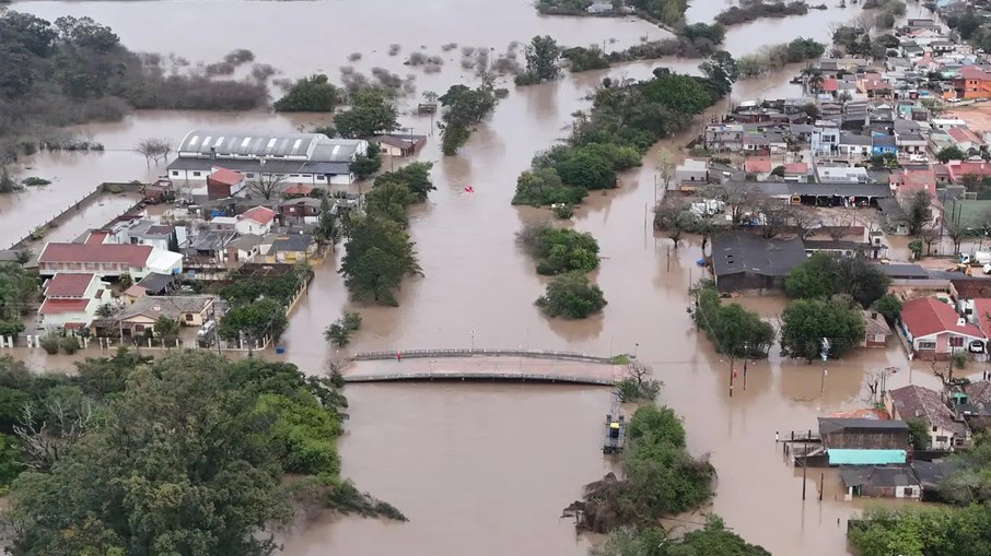 Alagamento no Rio Grande do Sul