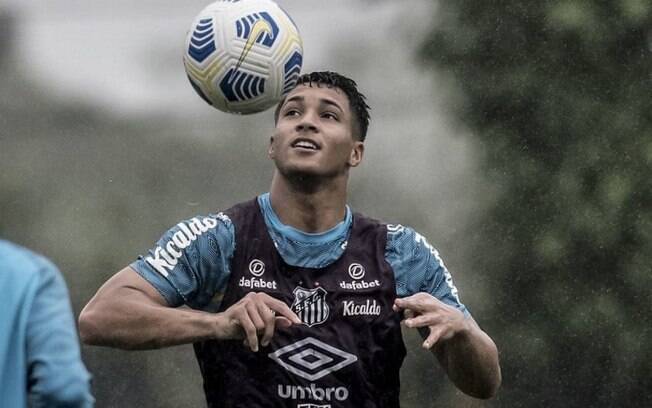 Marcos Leonardo vai desfalcar o Santos nos três primeiros jogos da Copa Sul-Americana