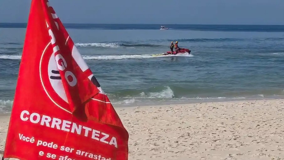 Alerta de mar agitado segue nas praias da cidade Alerta de mar agitado segue nas praias da cidade