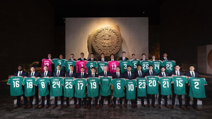 Delegação mexicana para a Copa do Mundo