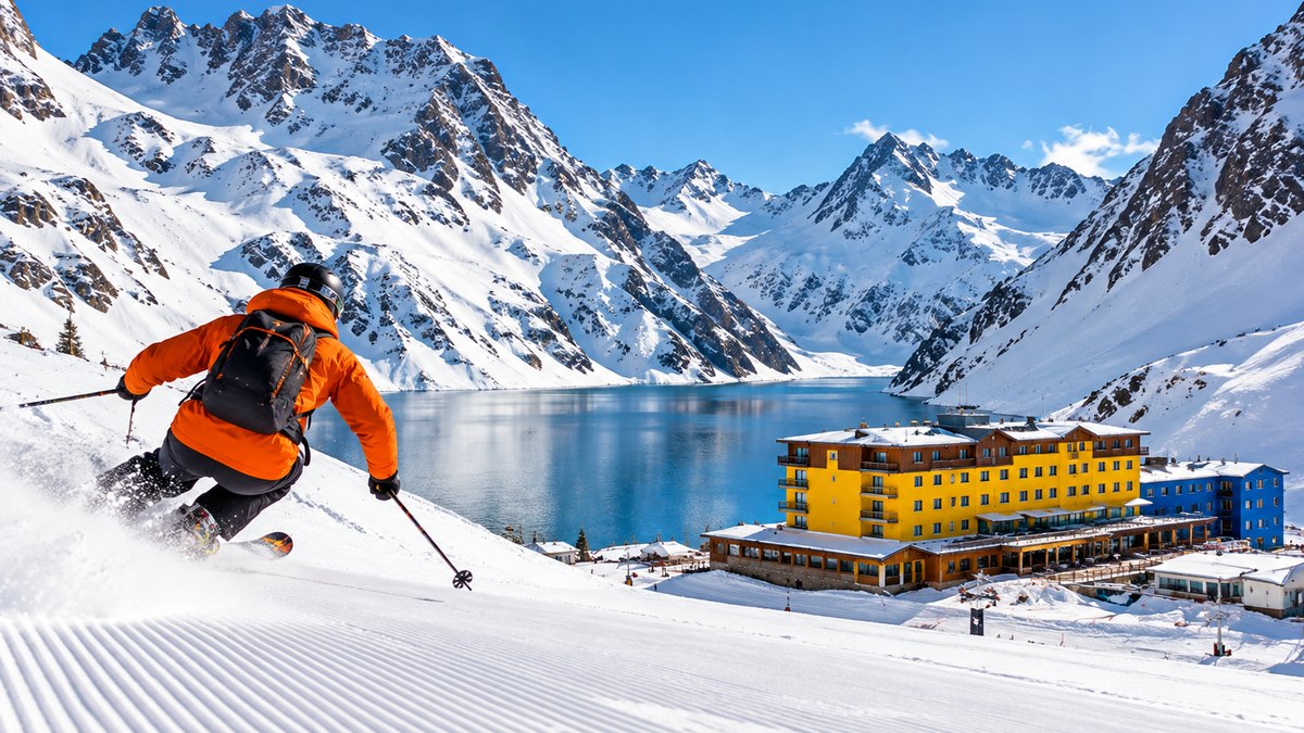 Ski Portillo abre reservas para 2027 com preços congelados