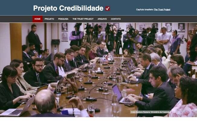 O Projeto Credibilidade, coordenado por Angela Pimenta, é o capítulo brasileiro do The Trust Project