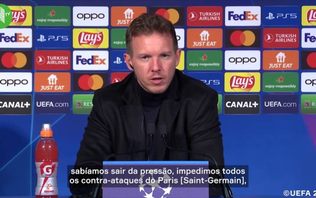 Nagelsmann: 'É arrogante esperar que a gente marque 2 ou 3 gols no PSG'