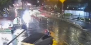 Motociclista morre após batida com Cybertruck em SP