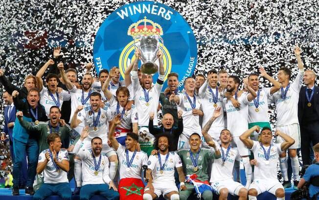 Real Madrid foi campeão da Liga dos Campeões 2018