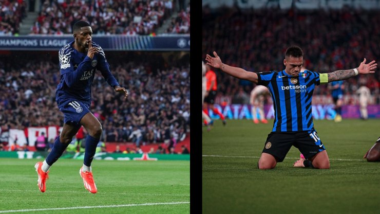 Final da Champions terá duelo de artilheiros de PSG e Inter