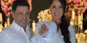 Graciele Lacerda enche Zezé de elogios após nascimento da filha