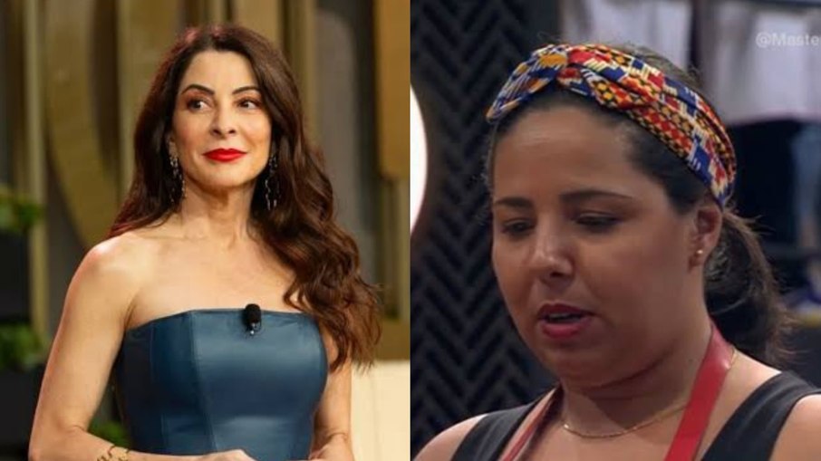 Ana Paula Padrão se despede de Pâmela no 'MasterChef'