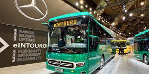 Busworld 2025: ônibus eINTOURO tem autonomia de até 500 Km