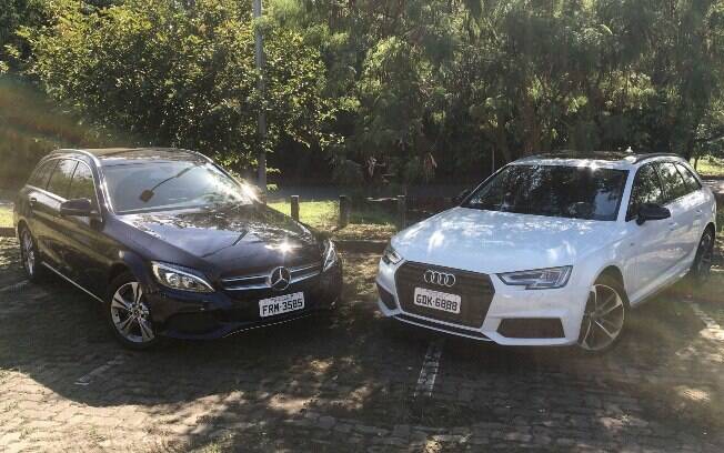 Audi A4 Avant e Mercedes C300 Estate são dois de poucos exemplos de peruas de luxo  à venda no Brasil