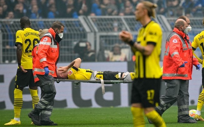 Marco Reus saiu de campo chorando e vira dúvida para Copa do Mundo