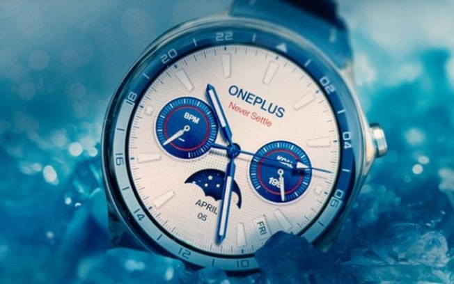 OnePlus Watch 2 ganha edição Nordic Blue com pulseira sofisticada