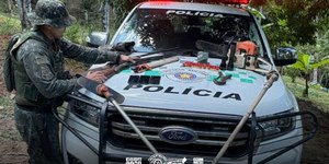 PM captura caçadores em área de conservação no litoral de SP