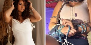 "Se ele sair de lá ele me mata", diz mulher acorrentada pelo ex