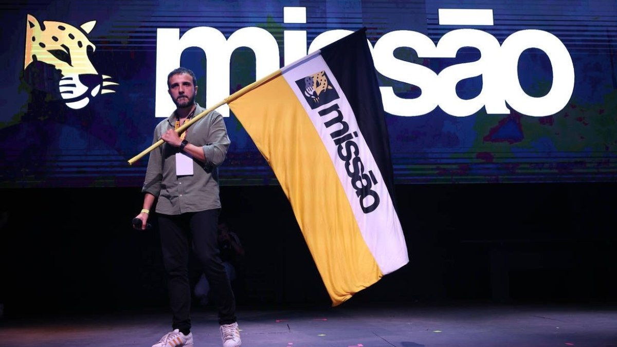 Renan Santos, fundador do partido, e candidato da legenda à Presidência Renan Santos, fundador do partido, e candidato da legenda à Presidência