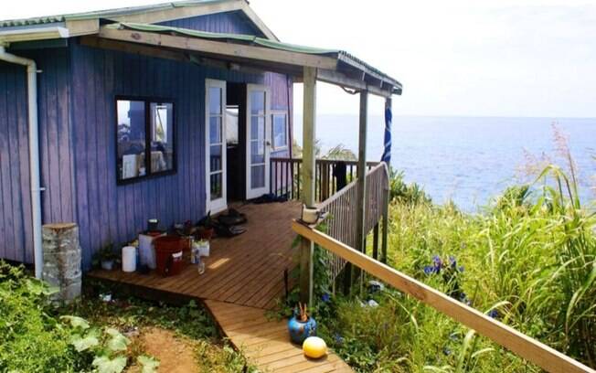 Finalizando a lista das casas exóticas, estão os simples lares dos 50 habitantes da remota Ilha Pitcairn
